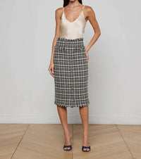 L'Agence - Tai Midi Skirt