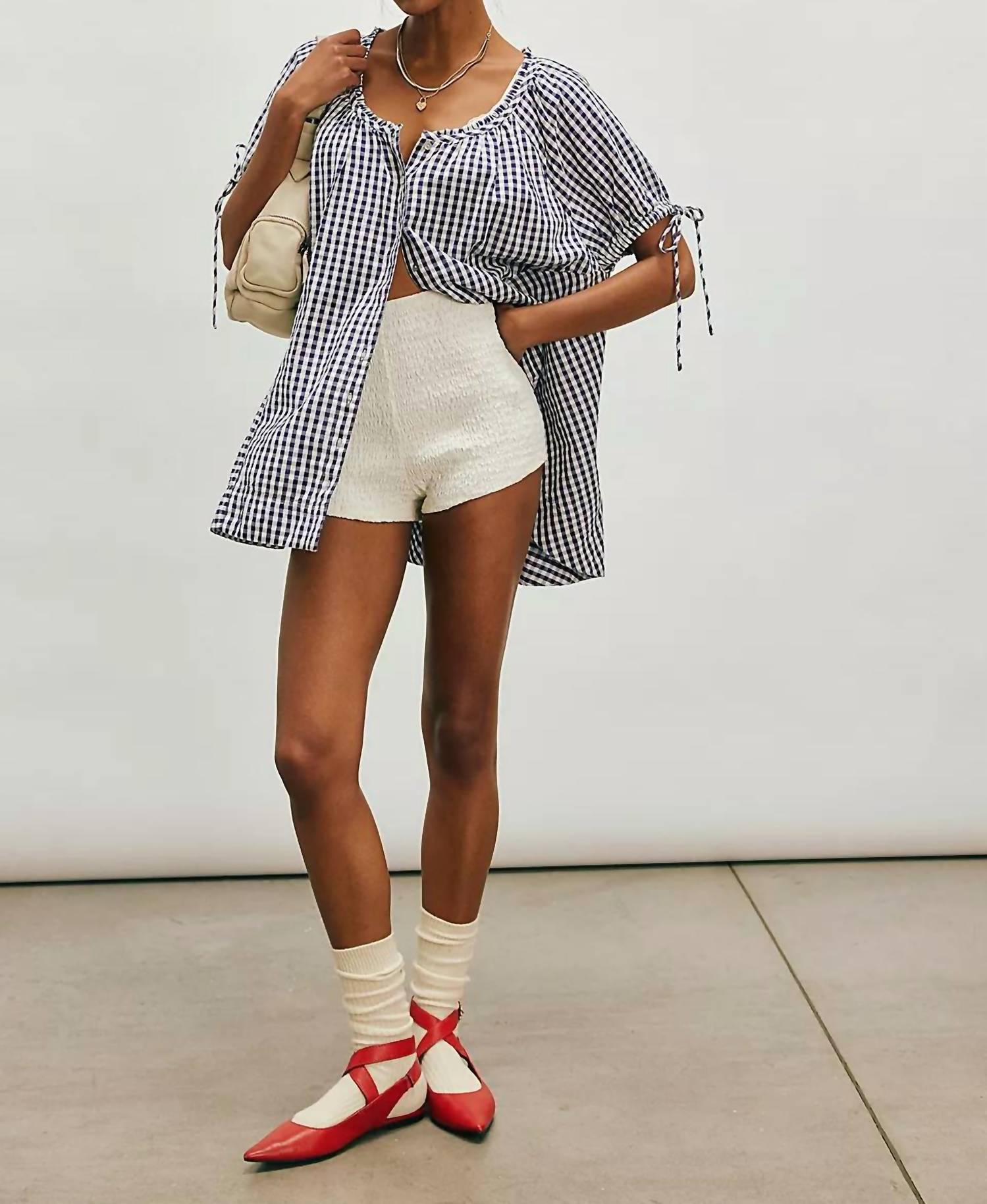 Free People - Farley Gingham Tunic