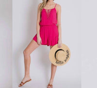 Davi & Dani - Stunning Crochet Lace Romper