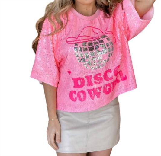 Mainstrip - Disco Cowgirl Sequin Shirt