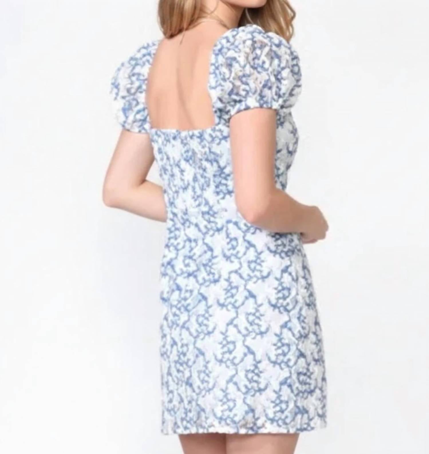Adelyn Rae - Gretta Lace Mini Dress