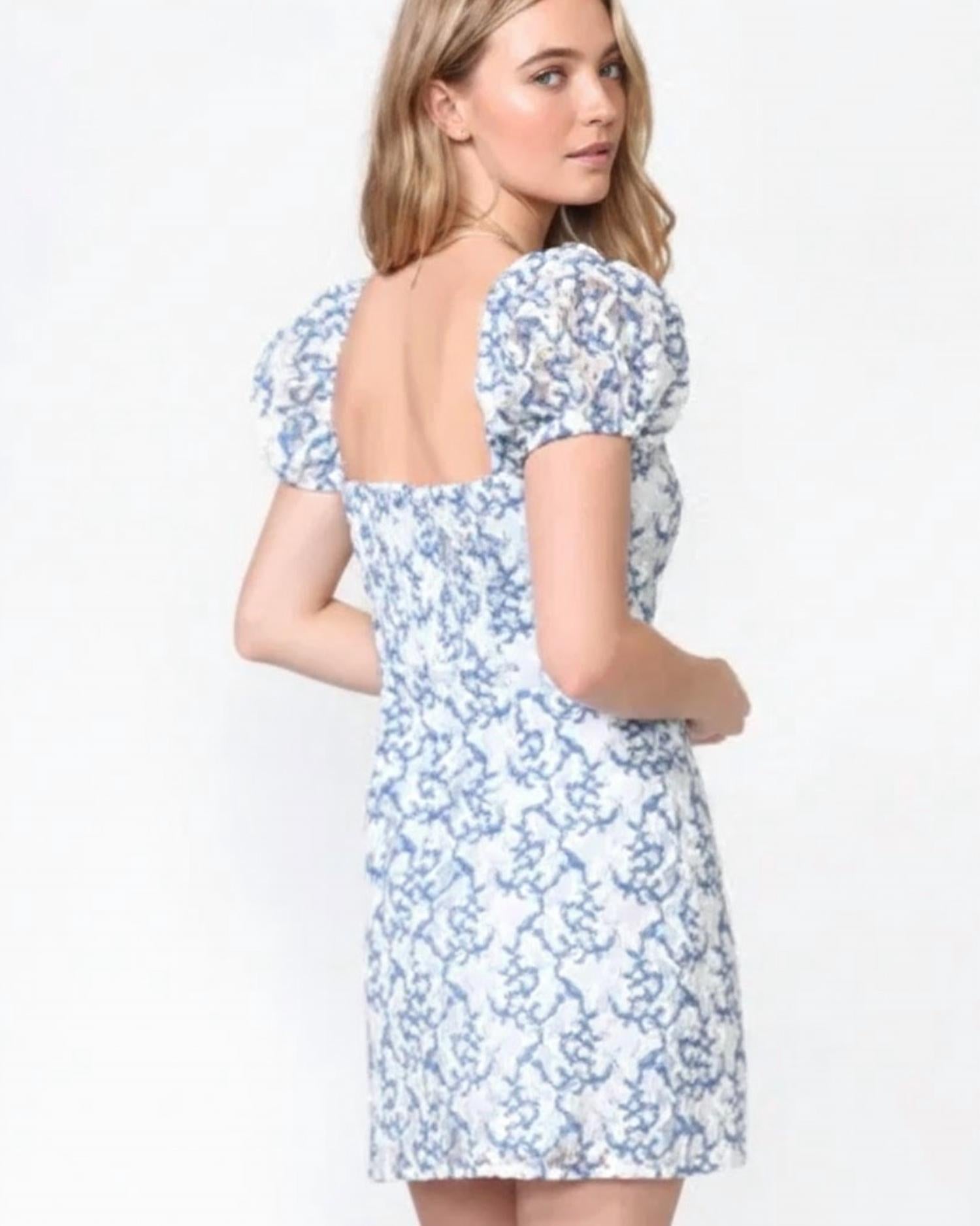 Adelyn Rae - Gretta Lace Mini Dress