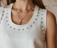 27 Miles Malibu - Nancy Studded Tank