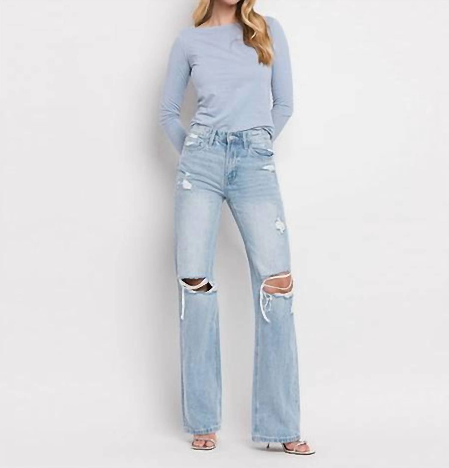 Vervet By Flying Monkey - Women's 90's Vintage Flare Jeans