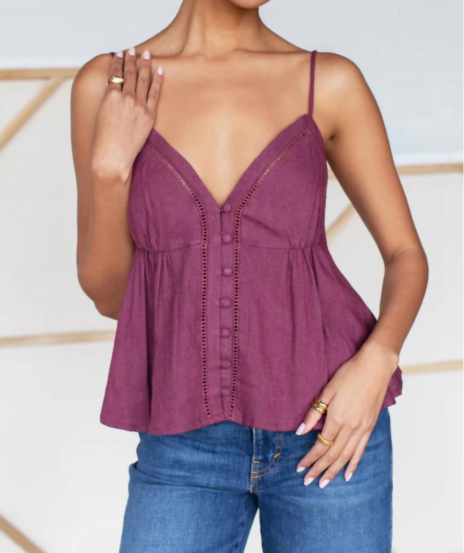 Emerson Fry - Ladder Trim Top