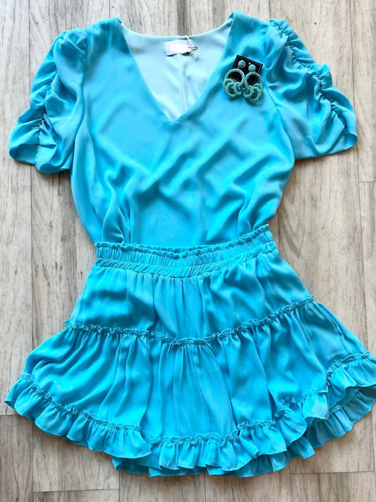 Tiered Ruffle Skirt