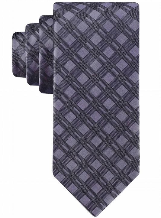 Calvin Klein - Men's Double-rail Grid Tie