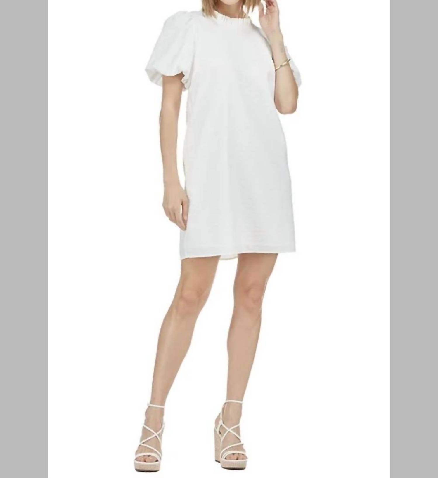 Jade - Puff Sleeve Dress
