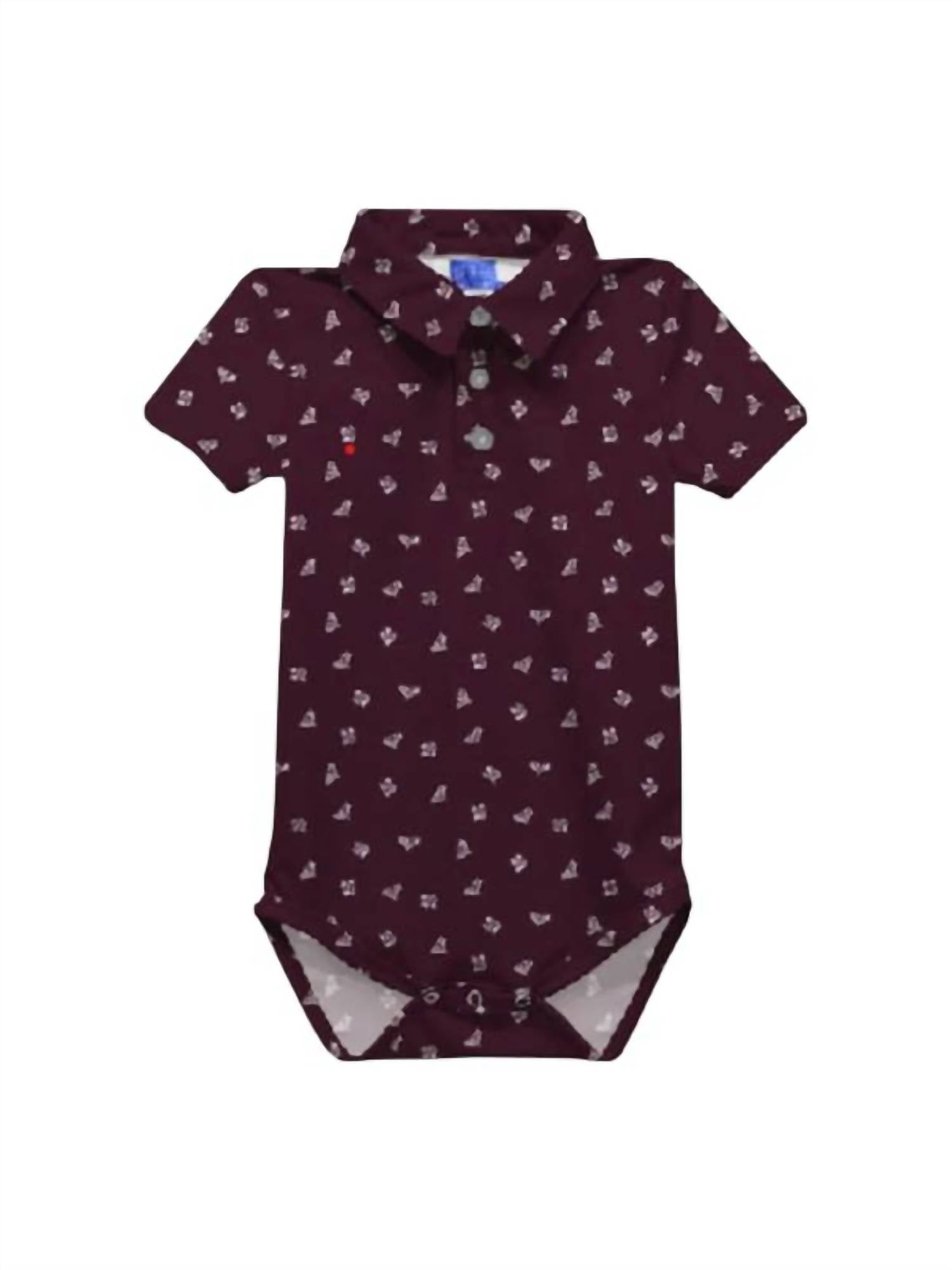 Vive La Fete - Baby Texas A&m Logo Polo Onesie