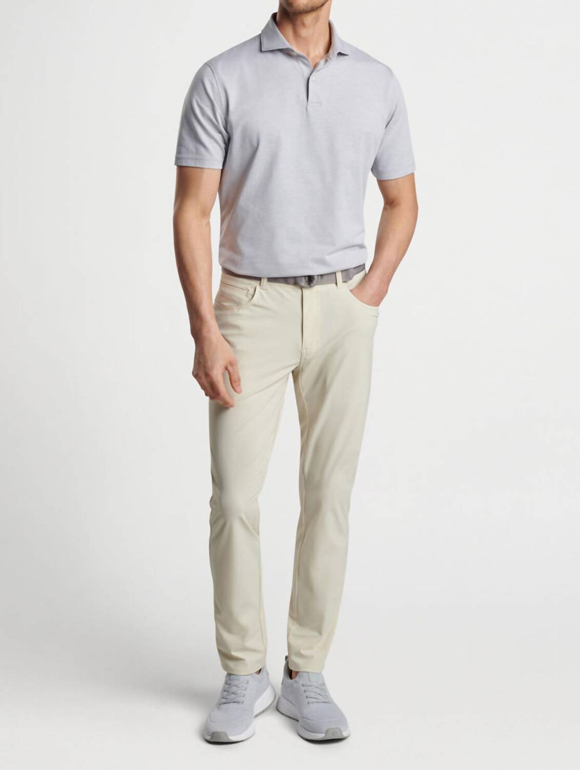 Peter Millar - Albatross Cotton Blend Pique Polo