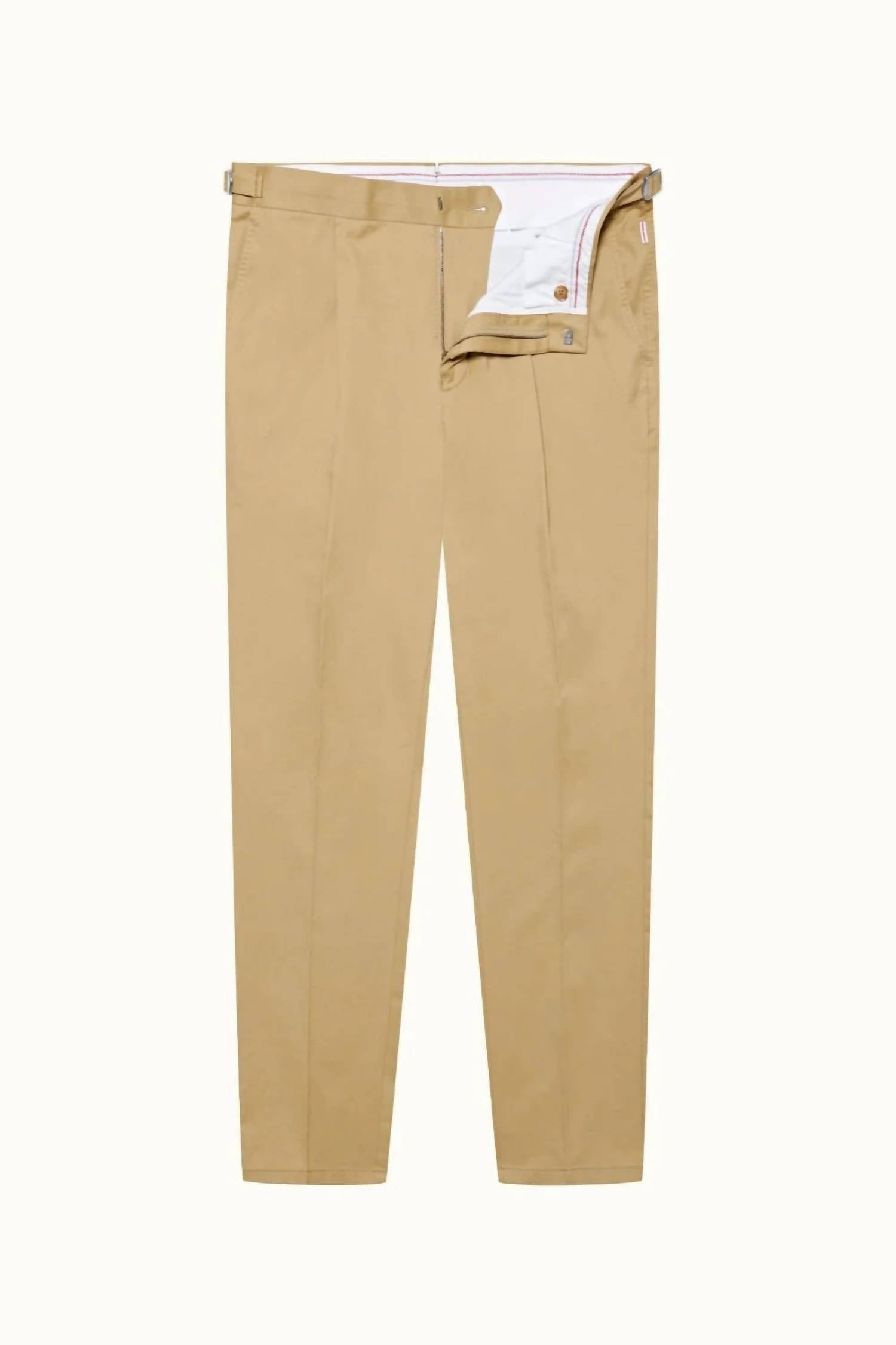 Orlebar Brown Carsyn Cashmere Trousers in beige - men's pants - view 6