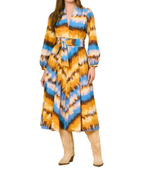 Olivia by Livro Palermo Midi Dress in golden ombre - women's dress