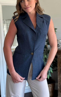 Love Token - Polly Lapel Neckline Vest