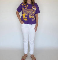 Stewart Simmons - LSU 4th Quarter Sequin Tee