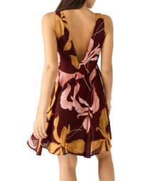 Steve Madden - Rowan Removable Ruffle Capelet Mini Dress