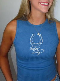 Le Lis - Feeling Lucky Tank Top