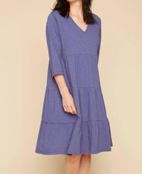 Renuar - Tiered Knit Dress