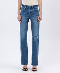 Vervet By Flying Monkey - Paris High Rise Straight Leg Jeans
