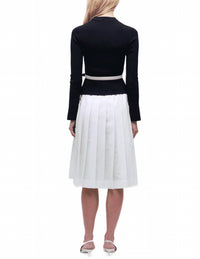 Jonathan Simkhai - Heather Long Sleeve Belted Midi Dress