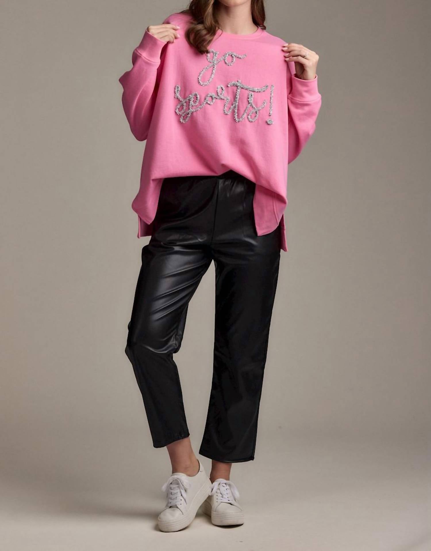 Mudpie - Game Day Sparkle Sweatshirt