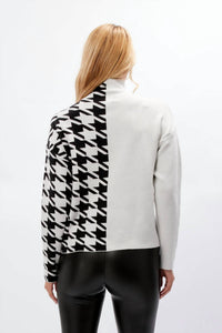 Frank Lyman - Houndstooth Print Sweater