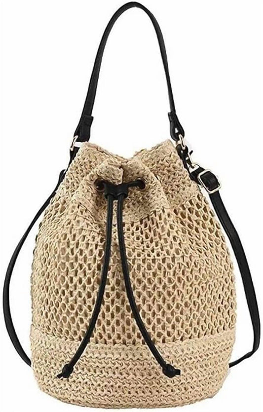 Accity - Women's Farrah Woven Bag