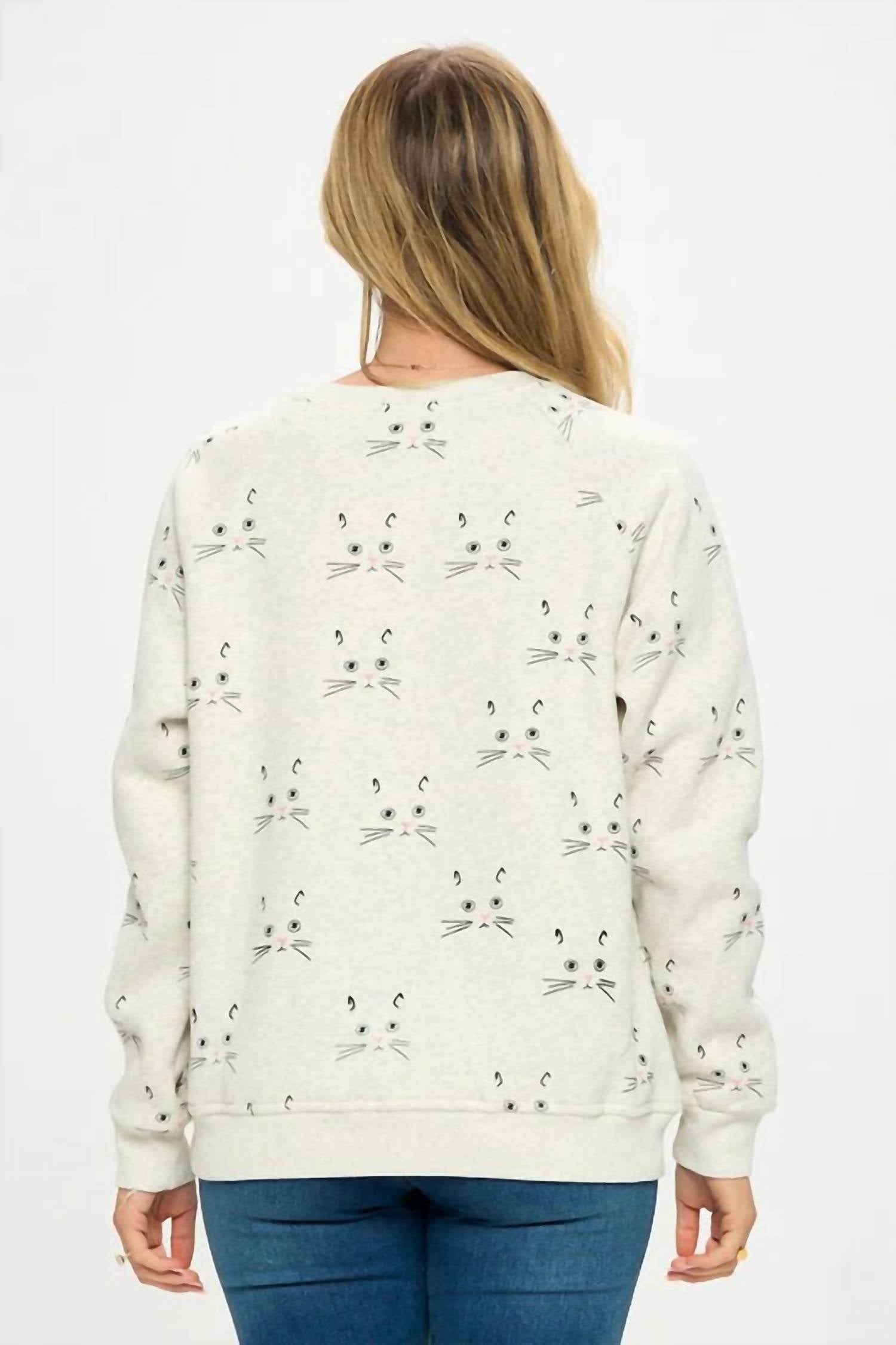 Sm Wardrobe - Luna Cat Sweats Lounge Set