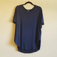 Nostalgia - Women's Short Sleeve Curved Hem Dolman Top