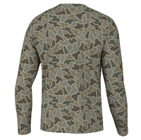 Local Boy Outfitters - Men's Long Sleeve Heather Blend Crew Top