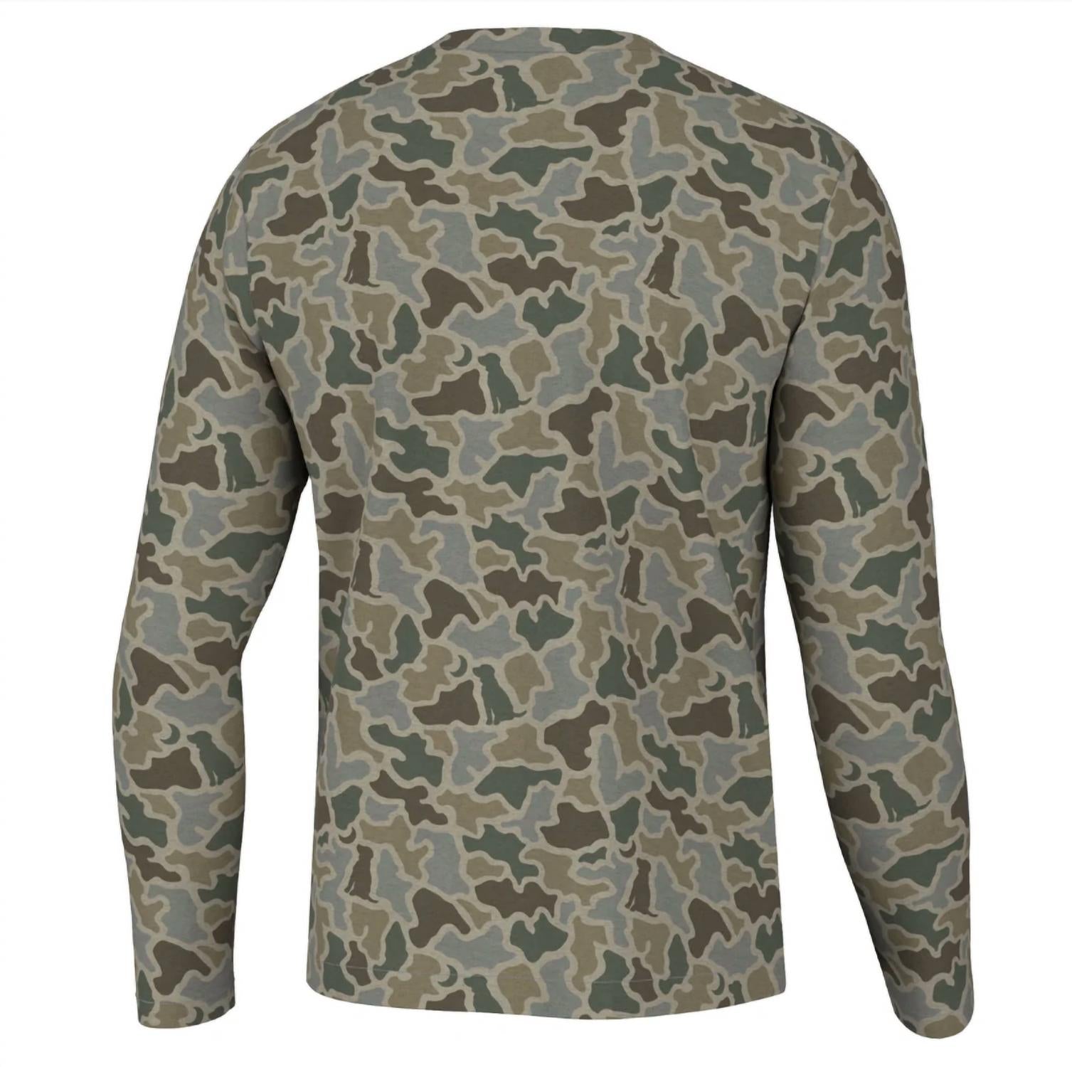 Local Boy Outfitters - Men's Long Sleeve Heather Blend Crew Top