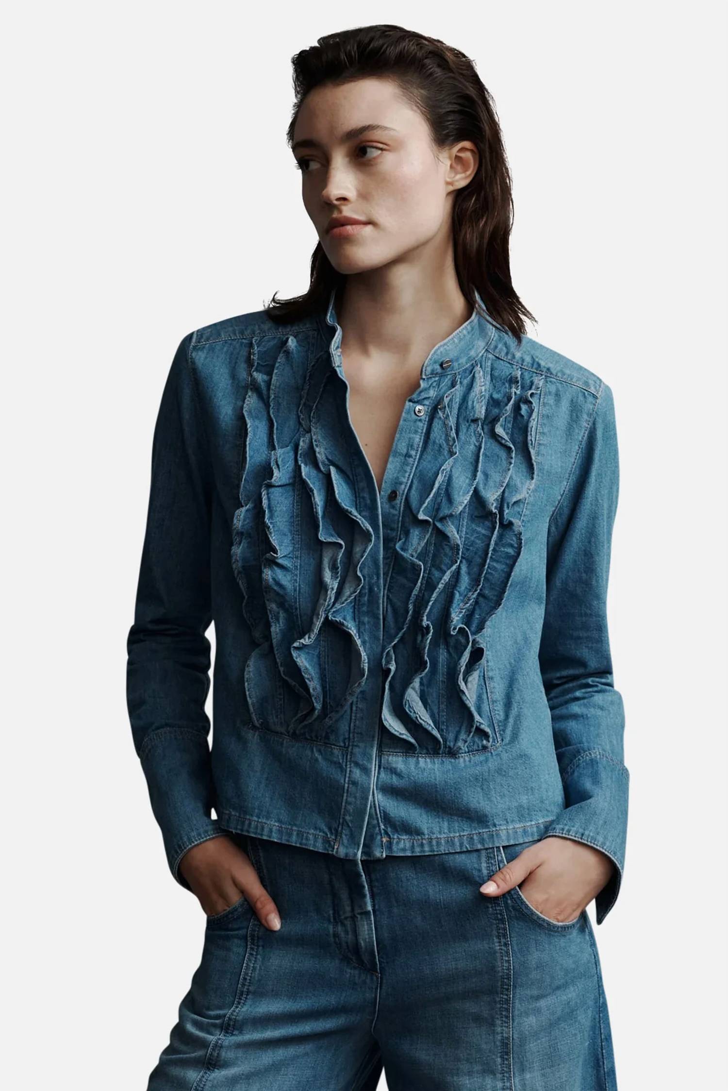 Twp - Denim Patti Top