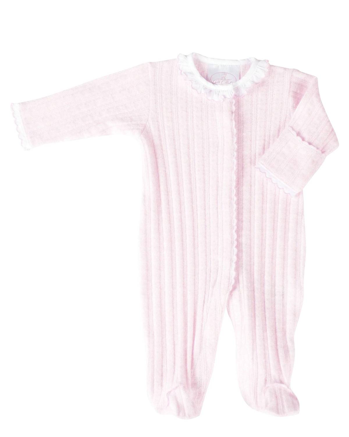 The Yellow Lamb - Kids' Amory Footed Pajamas
