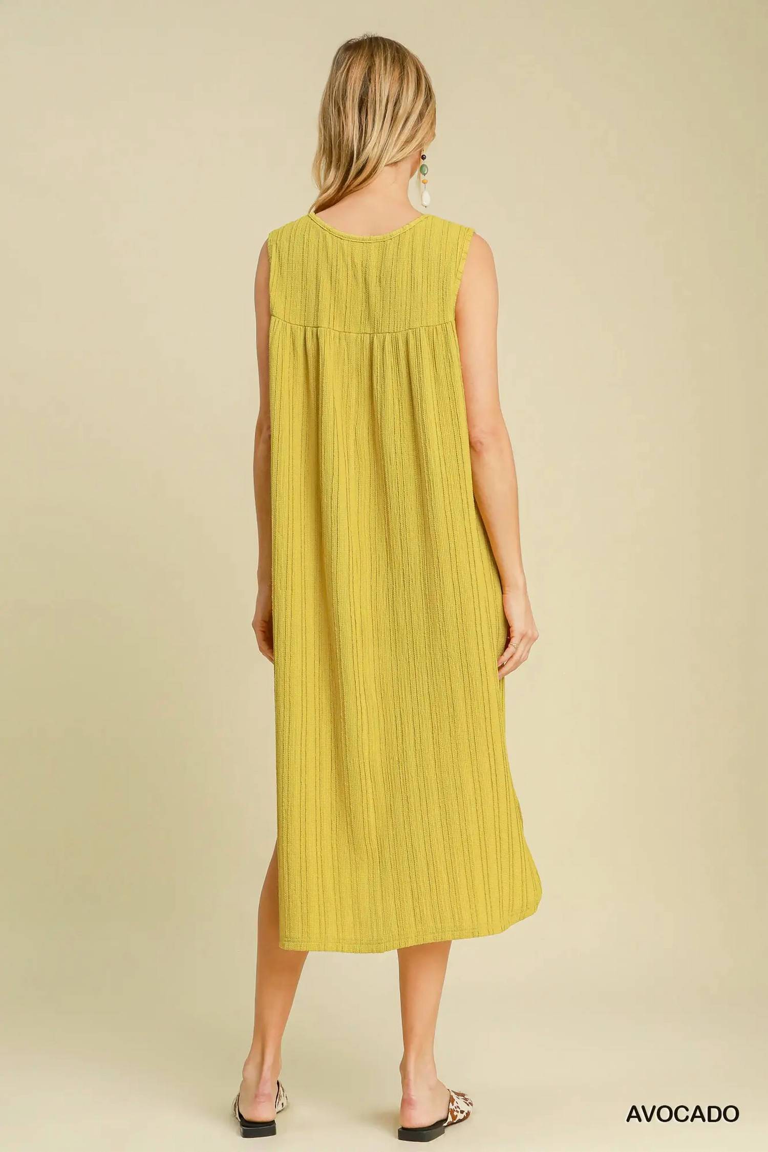 Umgee - Textured Midi Dress