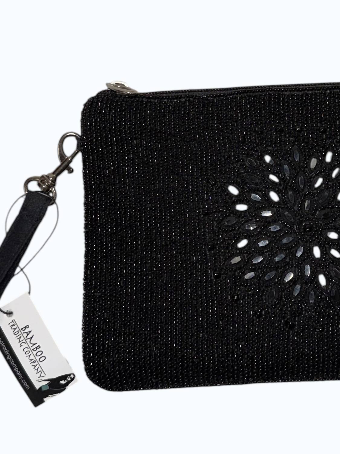 Bamboo - Women's Wrist Beaded Handbag
