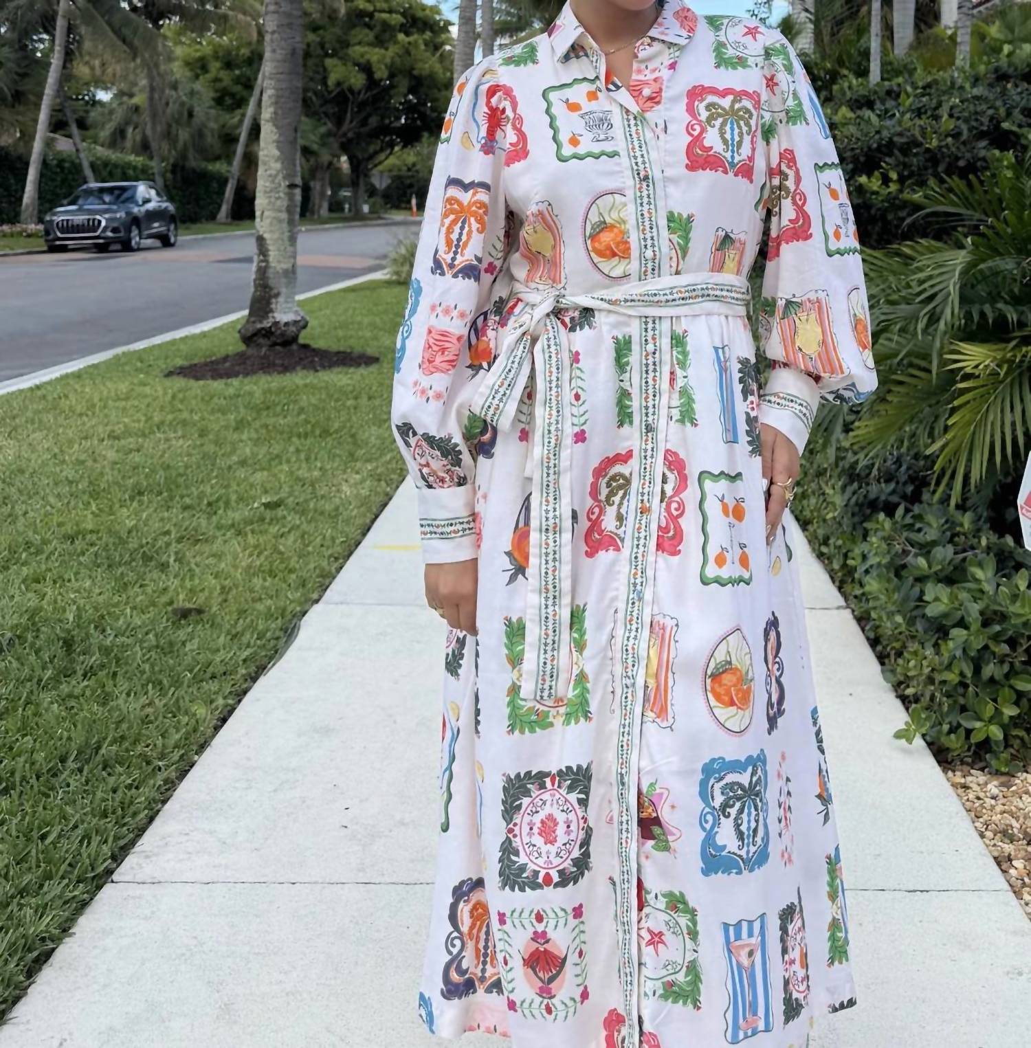Emily Lovelock - Blythe Print Dress