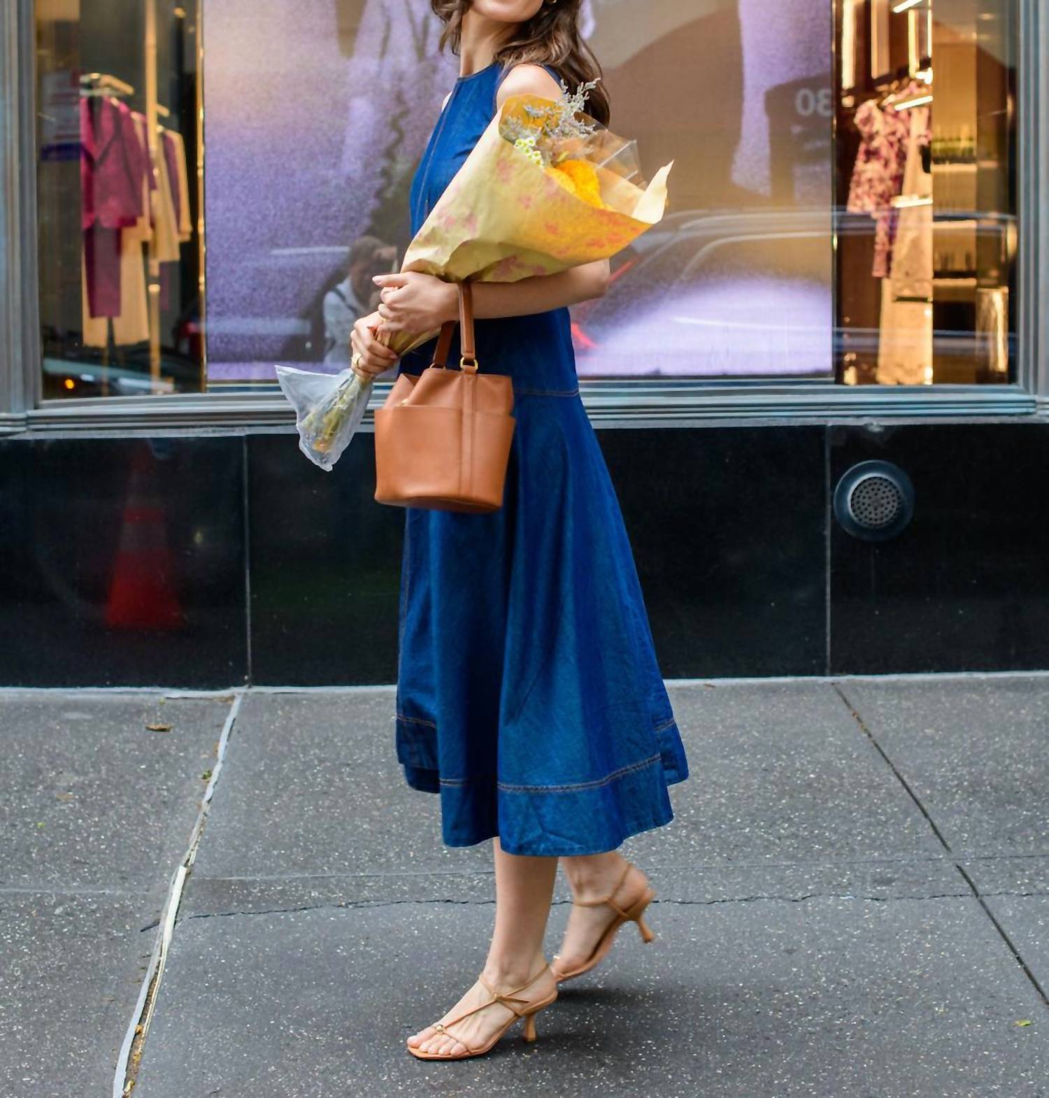 Elizabeth James The Label - Claire Midi Dress