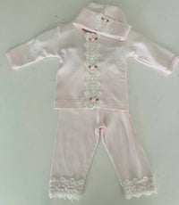 Sippy'S Babes - Girl's Three-piece Baby Outfit Set