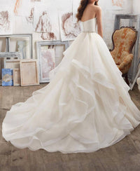 MORILEE Marissa Wedding Dress in ivory - women's dress - detail view