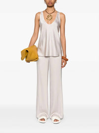 Forte Forte - Stretch Heavy Satin Silk Sartorial Pants