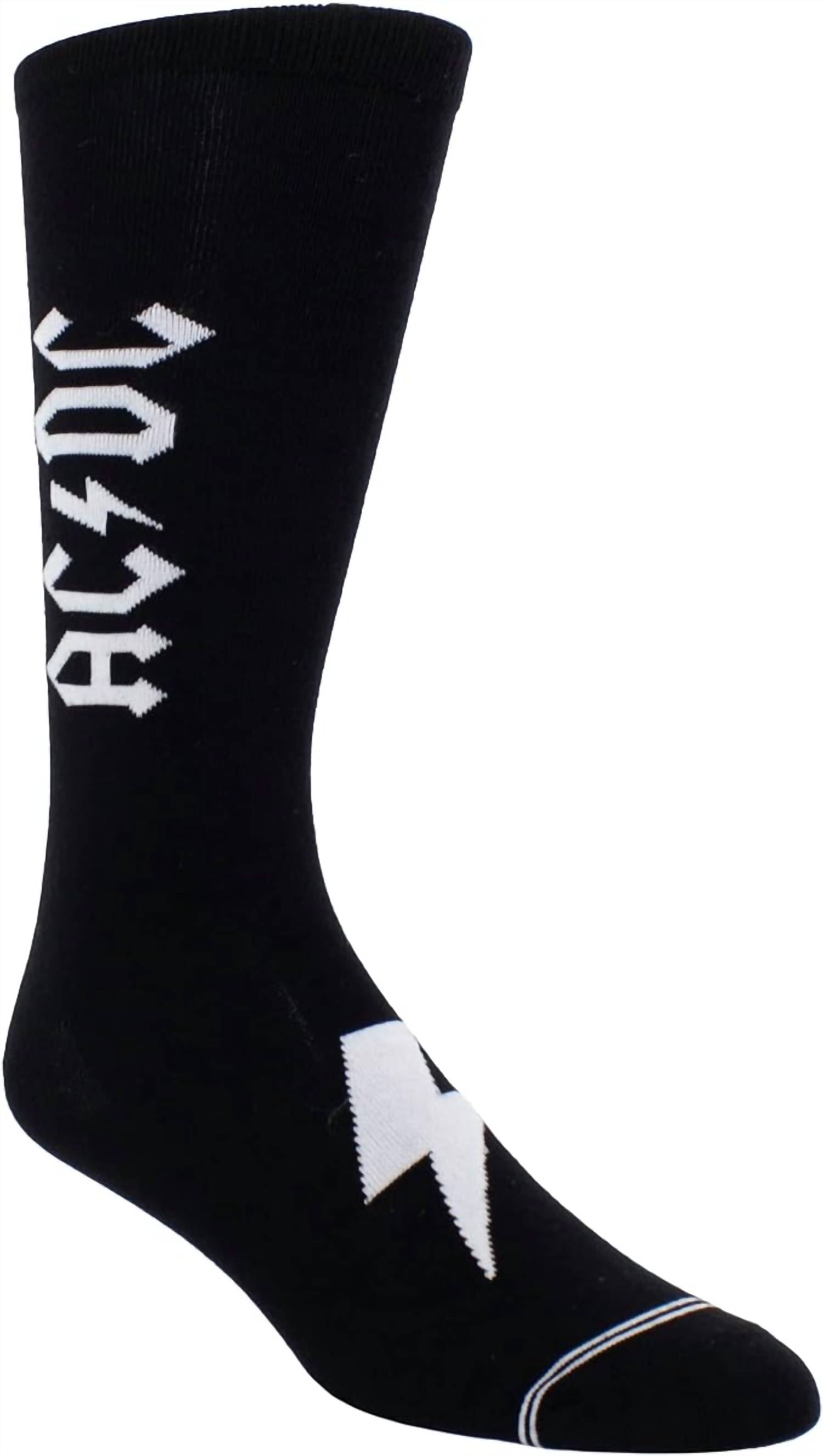 Perri’S Socks - Unisex - ACDC Premium Crew Socks