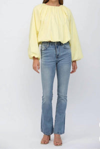 Fate - Cropped Gathered Top