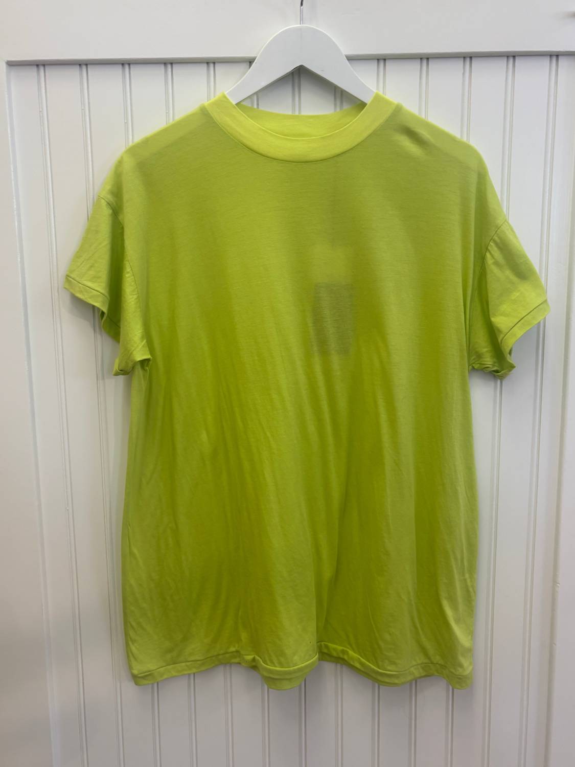ACACIA Women's Tobi Top in pistachio - women's t-shirt - detail view