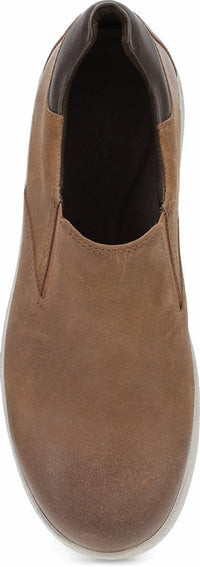 dansko Men's Trent Leather Shoes in brown - men's loafer - detail view