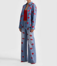 Alice + Olivia - Finelly Oversized Shirt With Pocket