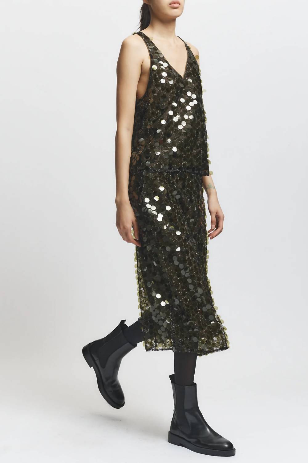 Saint Art - Zyon Mesh Sequin Skirt