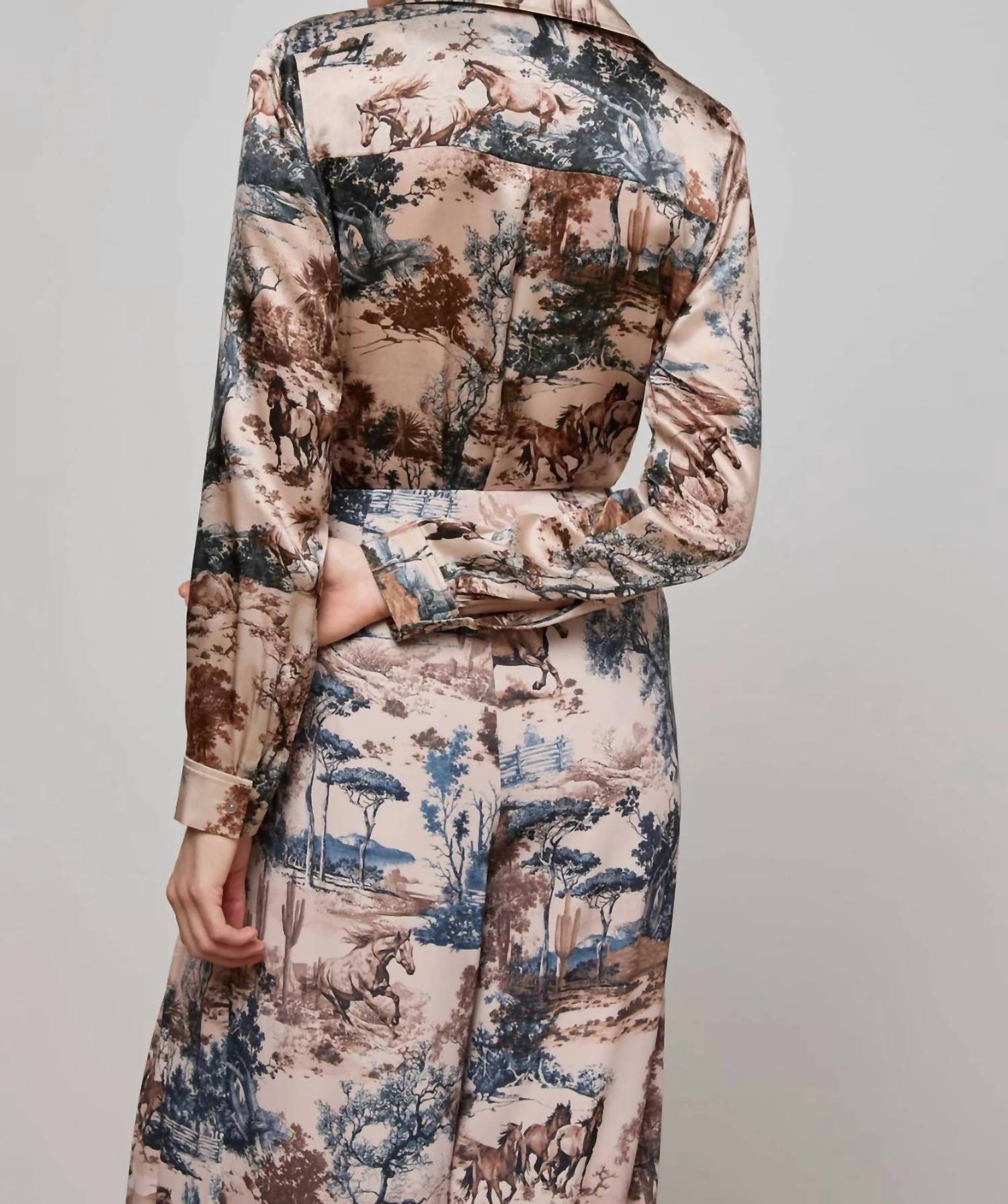 L'Agence - Tyler Long Sleeve Blouse