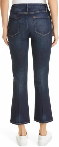 Frame - Le Cropped Mini Boot Cut Jeans