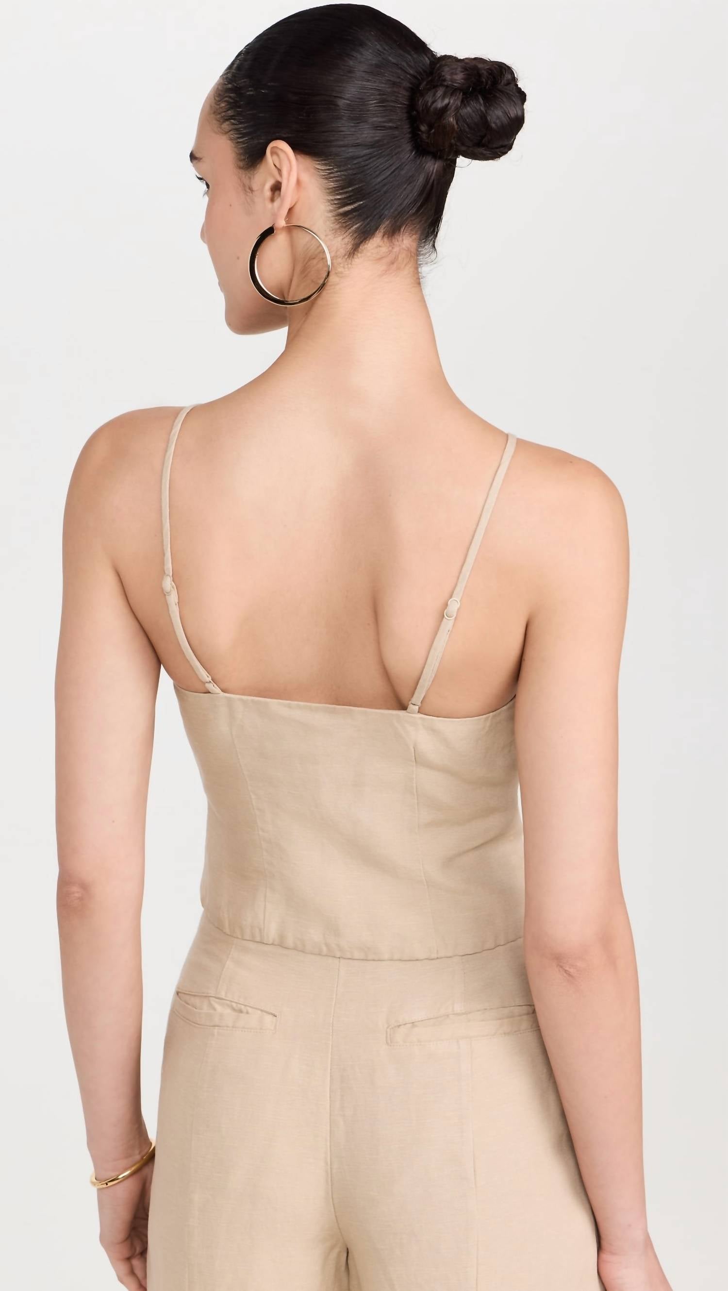 Onia - Air Linen High Neck Top