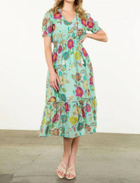 Thml - Floral Short Sleeve Dress