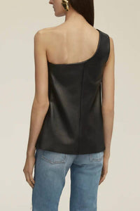 Brandon Maxwell - Delia One Shoulder Knot Top